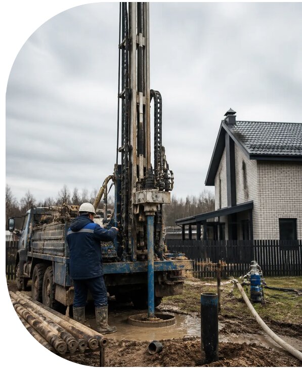 Бурение скважин на воду под ключ в Кронштадте от 125208 р. | АПаруса-Крн