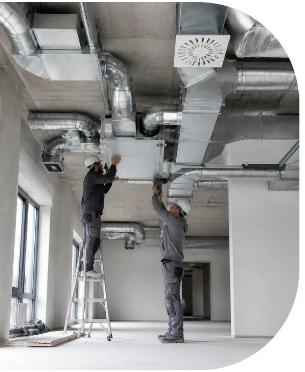 Монтаж приточно вытяжной вентиляции для домов в Кронштадте
